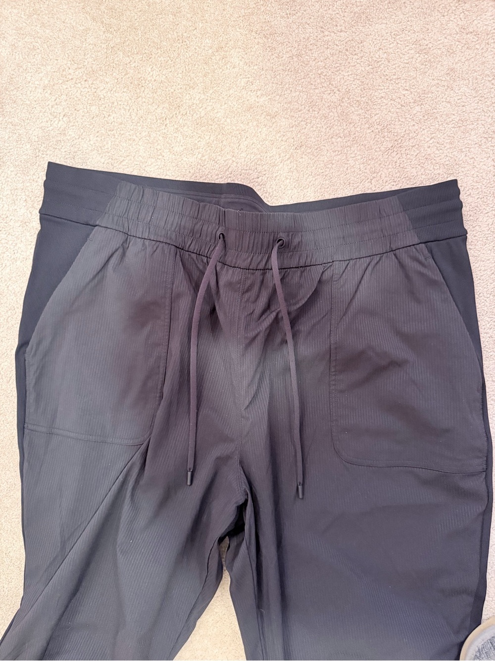 lululemon athletica Black Athletic Jogger Pants size 20 New without tags - Picture 3 of 8